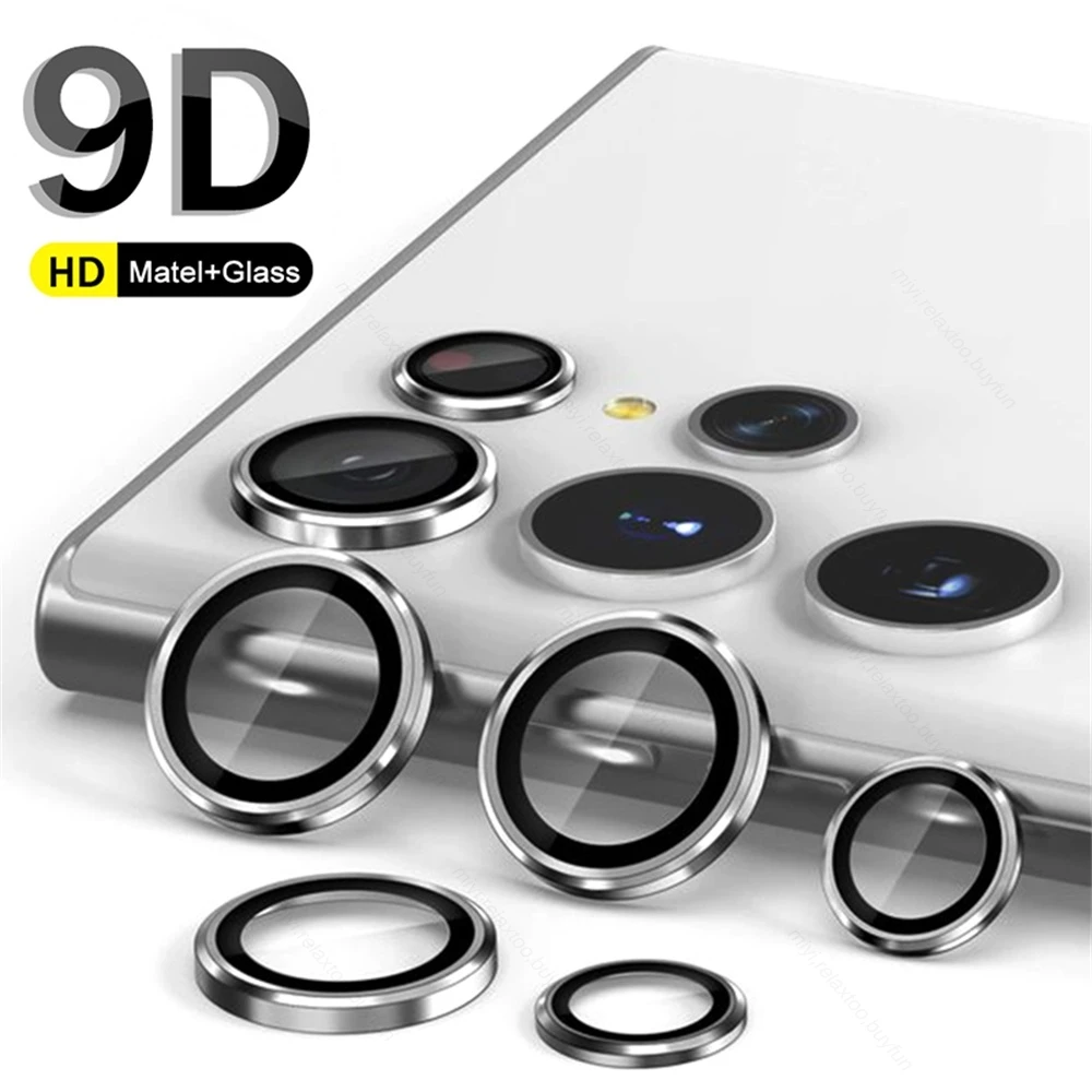 

Крышка объектива камеры для Samsung S23 Ultra 5G металлическое кольцо объектива закаленное стекло для Samsung Galaxy S23 Ultra S 23 S23Ultra S23 + Чехлы