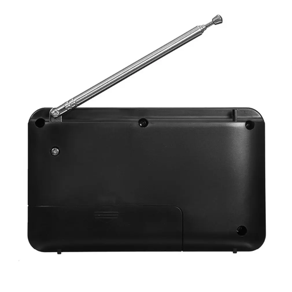 Портативный мини-радиоприемник ручной перезаряжаемый цифровой FM USB TF MP3-плеер