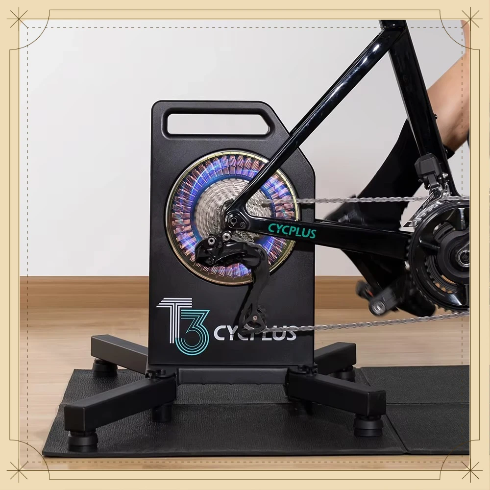 Фото Велотренажеры и аксессуары CYCPLUS T3 X-типа со складной конструкцией для домашнего использования №1