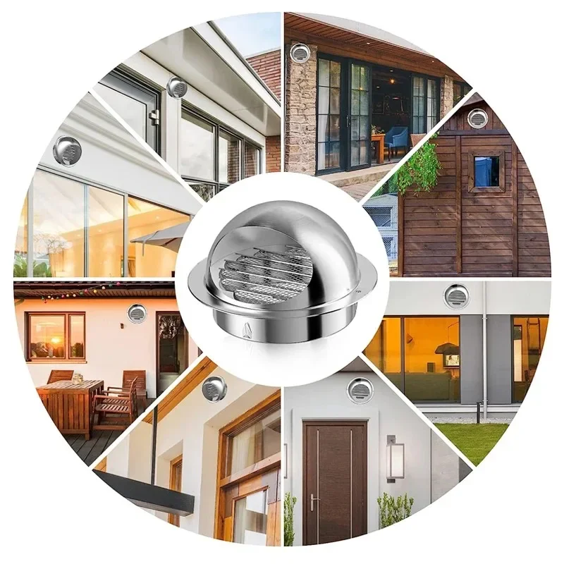 Нержавеющая сталь воздуховоды вентиляционная решетка крышка для настенного