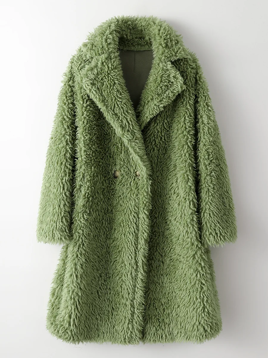 Wool Coat 2022 New Casual Long Loose Wool Overcoat Women Cashmere Korean Version Outerwear