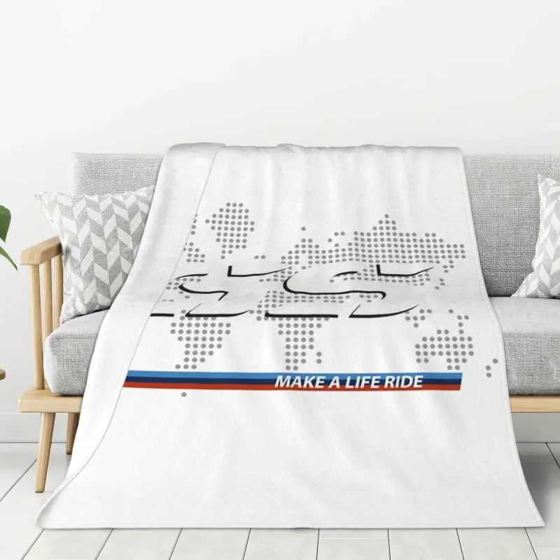 Одеяло на заказ сделай жизнь мотоциклетное приключение GS теплое флисовое мягкое