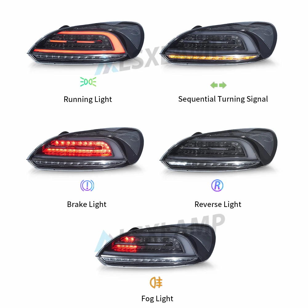 Задняя фара в сборе для Volkswagen VW Scirocco 2009 2010 2011 2012 2013 задние фонари стиле автомобиля