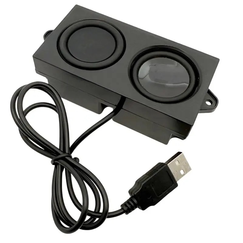 Фото Драйвер звуковой карты, совместимый с USB-динамиком 4 Ом 5 Вт для ноутбука, с функцией Plug and Play, для промышленного ПК, сабвуфер №1