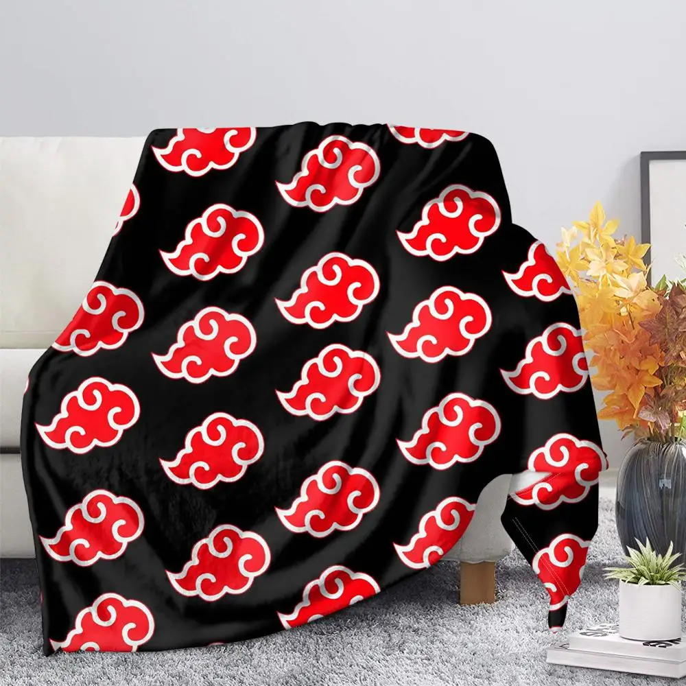 

3D Black Red Anime Printed Children Fleece Throw Blanket for Sofa Bed Couch Home Bedroom Decor Summer Quilt Blankets Bedspread