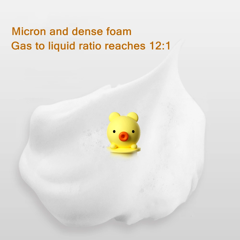 Automatic Liquid Soap Dispenser Wall-mounted Handwashing Device Touchless Induction Foaming with Smart Sensor for Bathroom Hotel