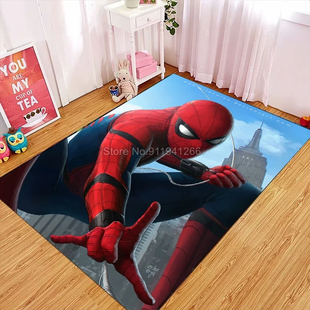 3D-печать ковер Человек-паук дверной коврик ретро несколько вариантов гостиная