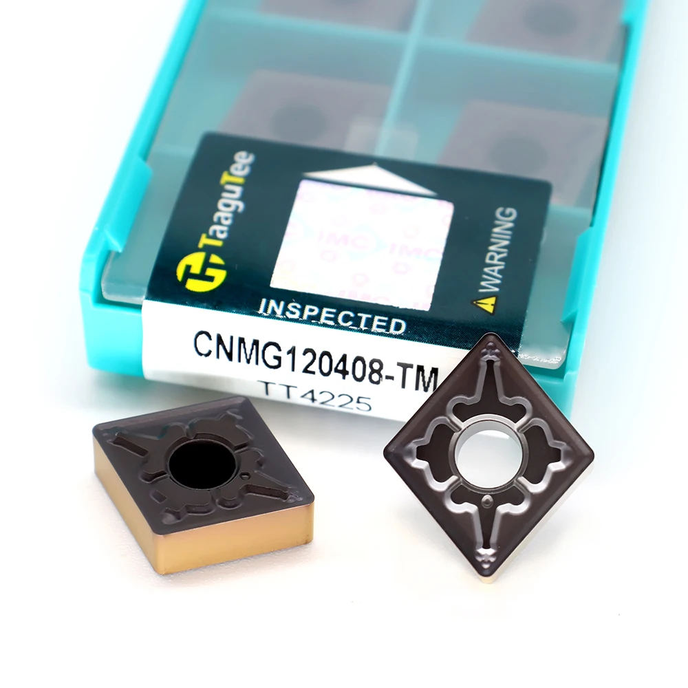 

CNMG120408-TM TT4225 10PCS Carbide Insert Lathe Internal Turning Tool CNC Lathe Metal Turning Tool for Steel Parts