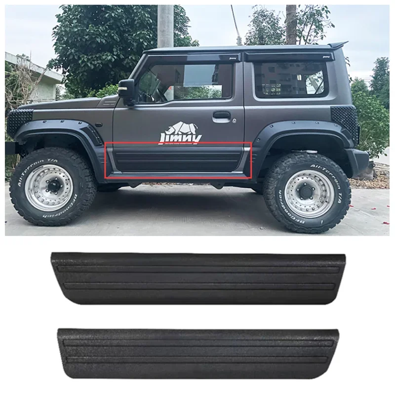 

For Suzuki Jimny JB64 JB74 2019-2023 High Quality ABS Refits Body Exterior Side Door Protect Trim Strip Cover Accessories