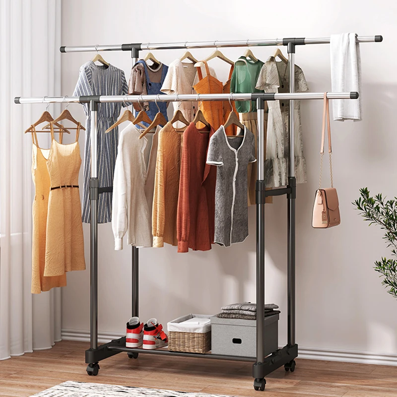 

Hanger Metal Coat Rack Stand Hall Furniture Storage Shoe Rack Clothes Decorative Shelf Hanging Perchero Pared Furniture For Home