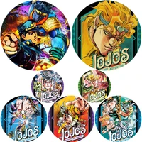 classic anime jojos bizarre adventure brooch girls cosplay badges for clothes backpack accessories decoration lapel pin jewelry