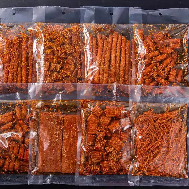 

Сетчатые Красные Пряные полоски, большой нож, мясо, дешево, 50 г/упак.