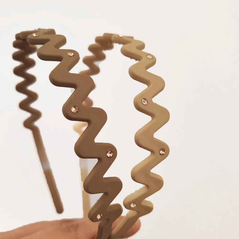 2 шт. повязка для волос в европейском и американском стиле цвета хаки с