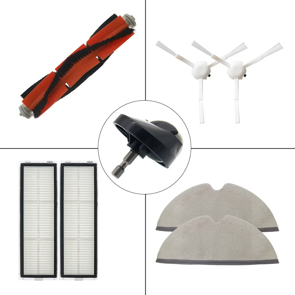 Швабра для робота-пылесоса Xiaomi Mijia 1C 2C 1T MI STYTJ01ZHM Dreame F9 круглая щетка Hepa фильтр