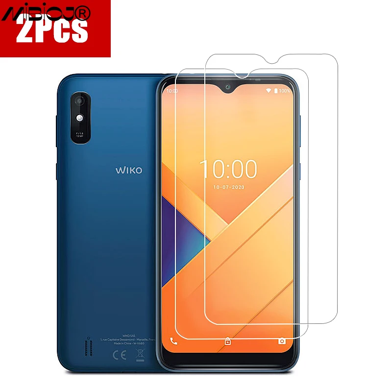 

2 PCS 9D Tempered Glass Screen Protector For Wiko View 2 3 4 5 Pro Max Plus Lite Prime View Go Protective Film De Protection