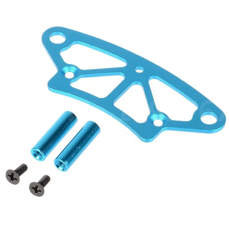 

1 комплект 102058 02009 122058 алюминиевый передний бампер HSP модели масштаба 1/10 4WD Nitro Радиоуправляемый автомобиль радиоуправляемые Запчасти Автомо...