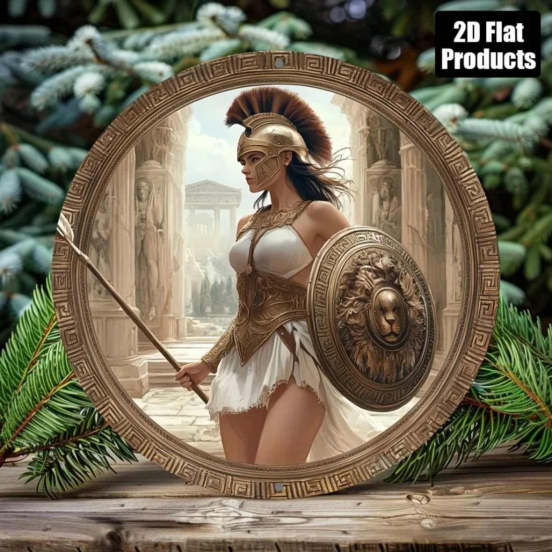 

Металлическая табличка «Греческий Воин» CIFBUY