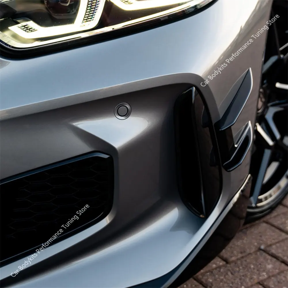 Для Bmw 1 серии F40 M эффективный стиль передний бампер боковой разветвитель лезвие отделки вентиляции 120i 120d 128ti M135i 2019-2023 Настройка Для Bmw 1 серии F40 M эффективный стиль передний бампер боковой разветвитель лезвие отделки вентиляции 120i 120d 128ti M135i 2019-2023 Настройка