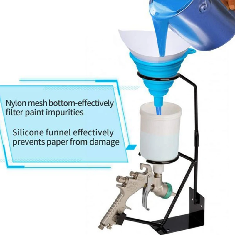 51/101/151 шт. Воронкообразная бумага для 3D-принтера белый утолщенный бумажный фильтр