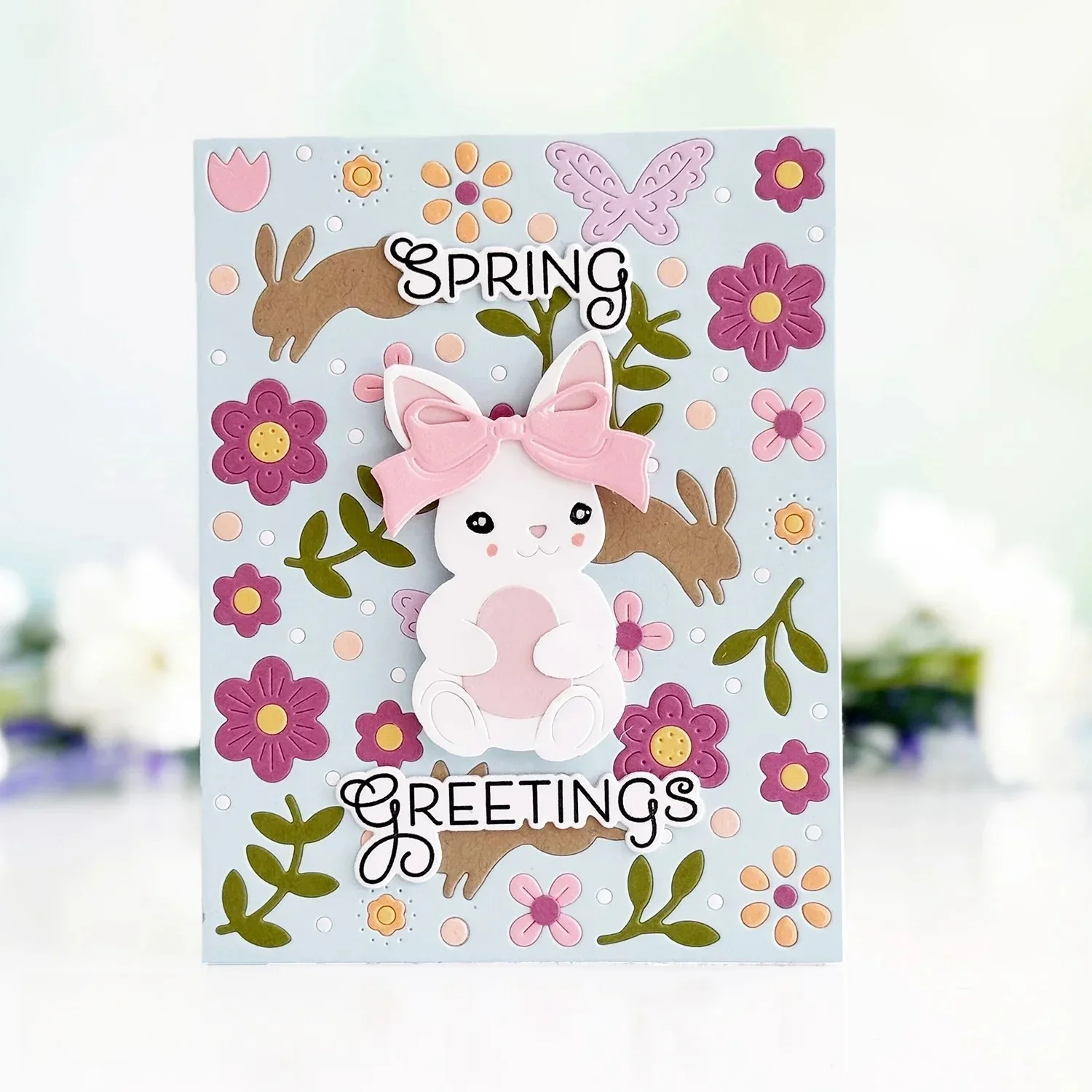 Фото Piggy Craft металлические штампы для резки, новая серия пасхального кролика, нож для скрапбукинга, нож для рукоделия, лезвие, трафареты, штампы №2