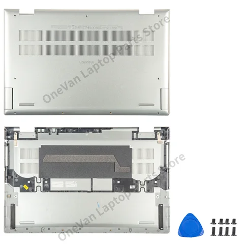 Детали корпуса для ноутбука Dell Inspiron 15 Plus 7510 серебристого цвета