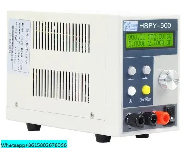 Программируемый источник питания HSPY 500 В 2 А постоянного тока выход 0–500 0–2