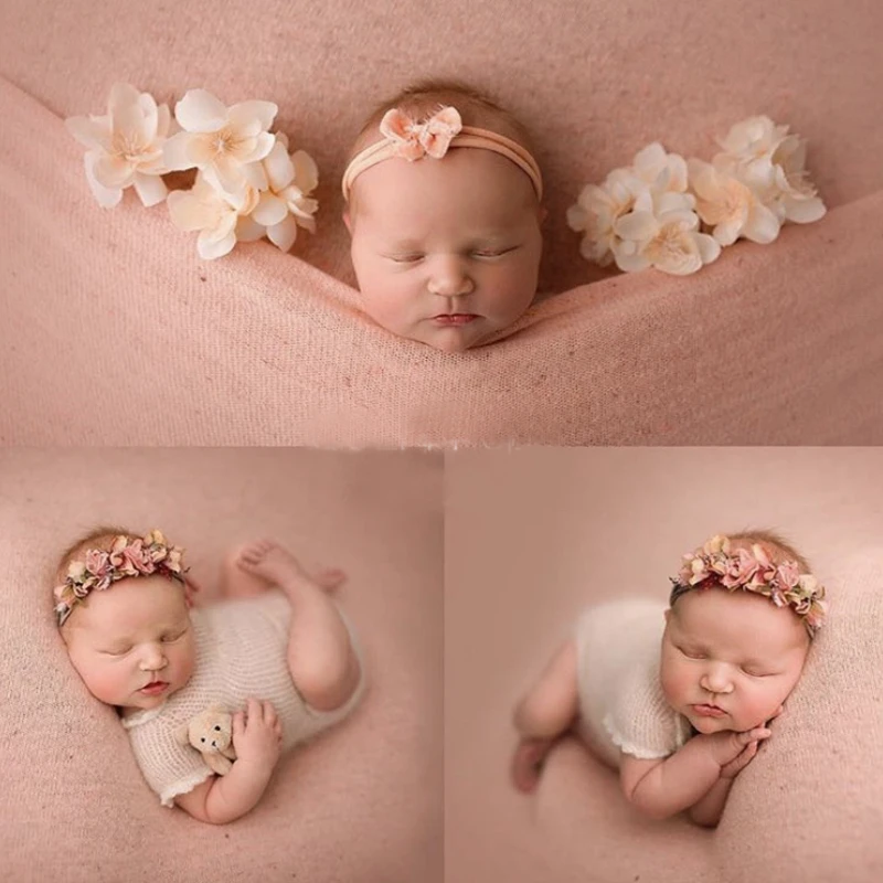 

Photo Background Blanket Newborn Photography Props Baby Wrap Blanket Swaddle Shooting Studio Auxiliary Modeling Accessories