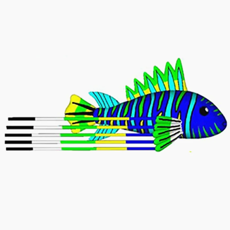 Бесплатная доставка 8 м новый воздушный змей с рыбой летающие воздушные змеи