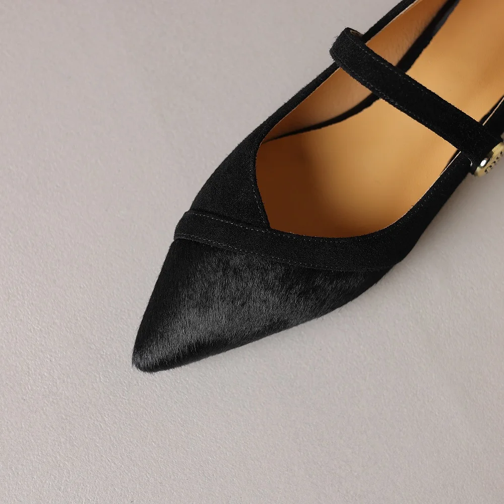 Туфли-лодочки женские из натуральной кожи с острым носком размеры 34-40