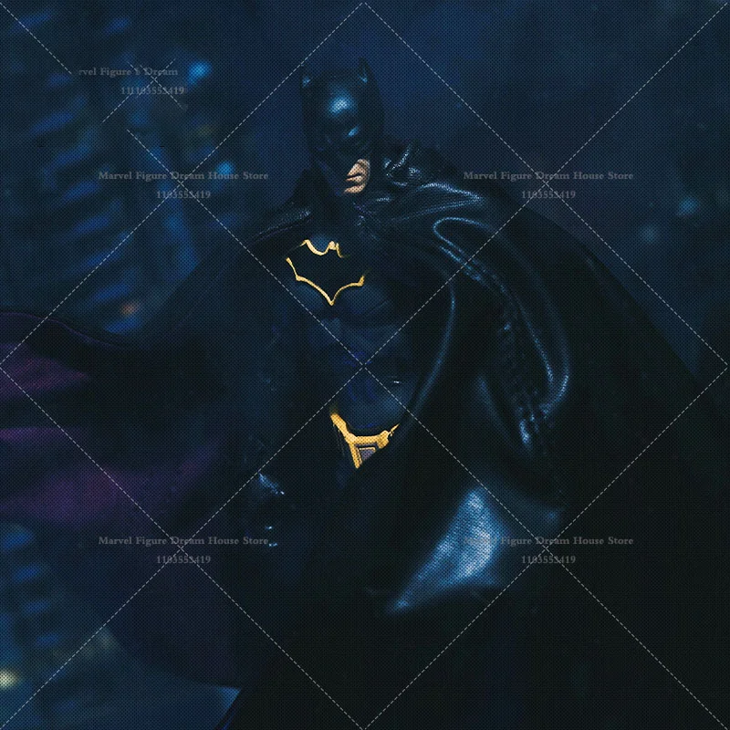 Мужские аксессуары в масштабе 1/12 плащ возрождение постоянного тока Бэтмен член