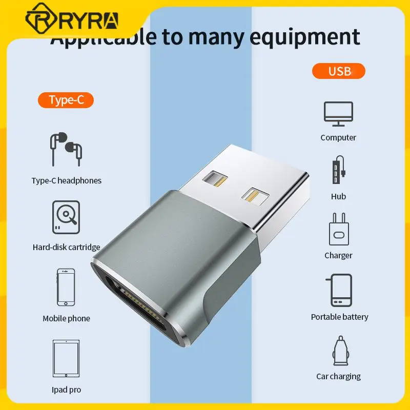 

Зарядный Кабель-адаптер RYRA с разъемами USB C и USB типа C на A для телефонов 11, 12 Mini Pro, MaxAirpods, IPad