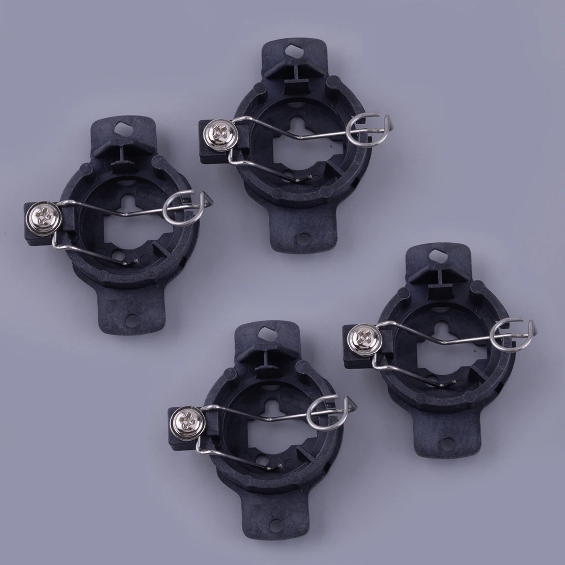 4 шт. Автомобильные светодиодные лампы H7 клипса адаптер гнездо базовый держатель фиксатор подходит для BMW Ford Hyundai Nissan Mercedes-Benz VW Buick