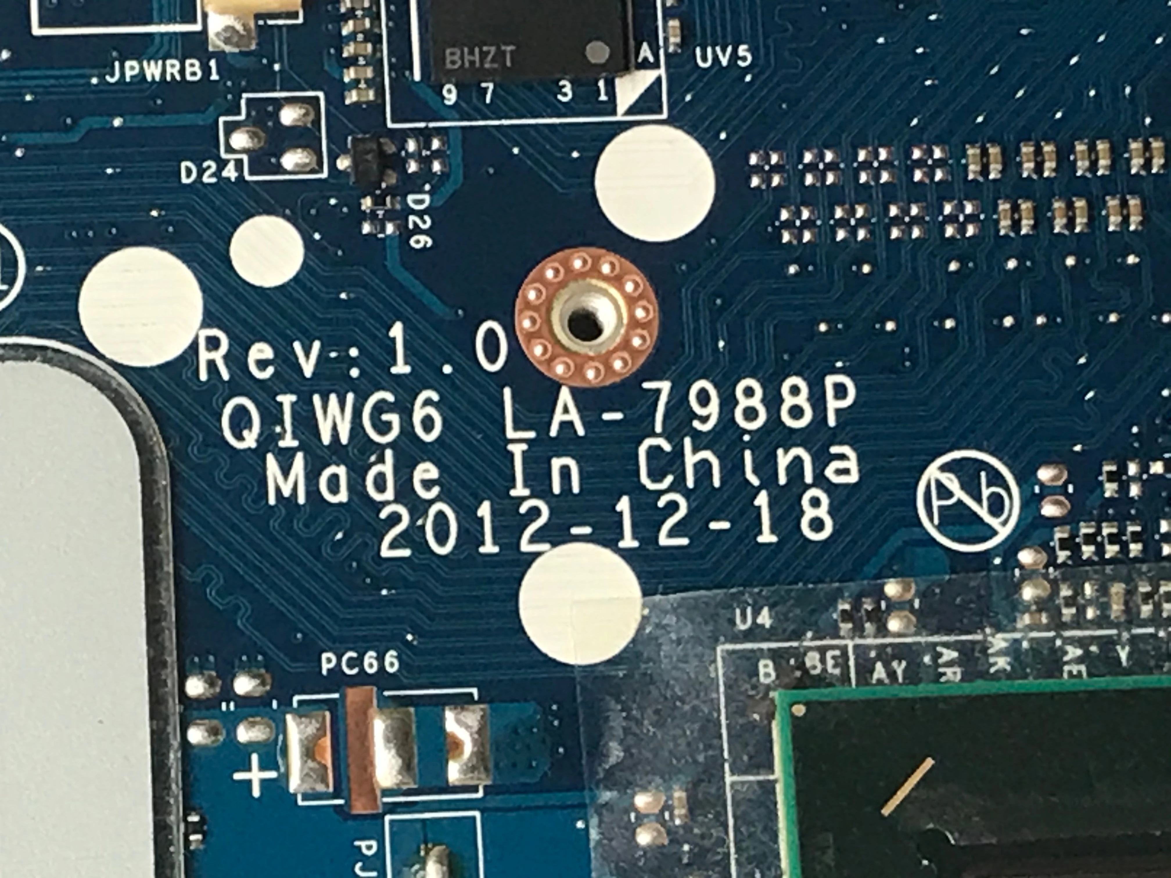 

Материнская плата для ноутбука Lenovo G580, телефон с графическим процессором GT610M, протестирован, ОК