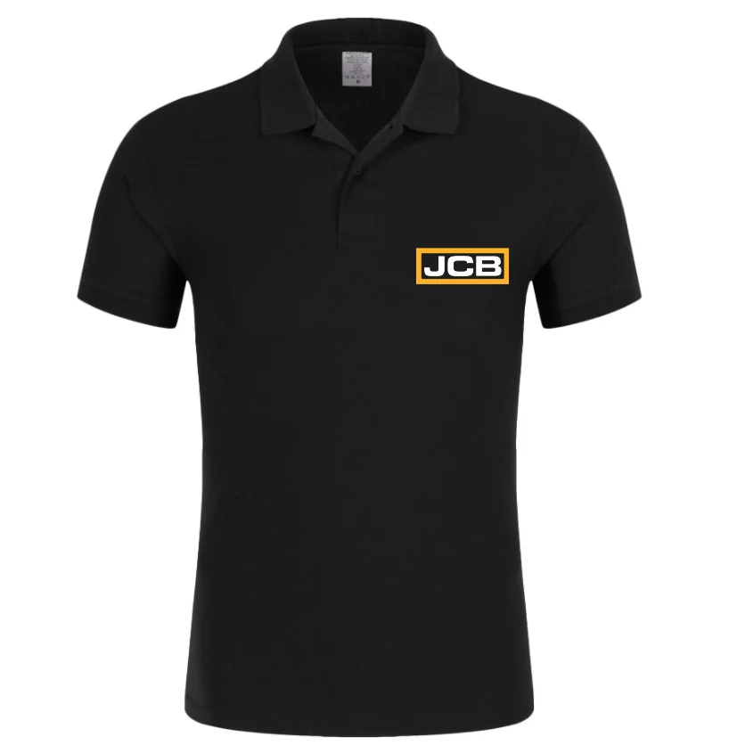 

Футболка JCB мужская с принтом логотипа машины, удобная хлопковая Повседневная, для фитнеса и бега, с коротким рукавом, 2022