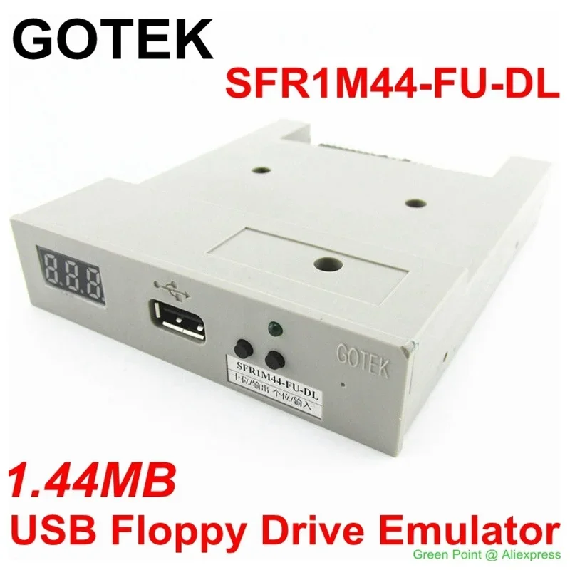 Оригинальный продукт Gotek SFR1M44-FU-DL 3 5 &quot1 44 МБ USB-эмулятор дисковода гибких дисков