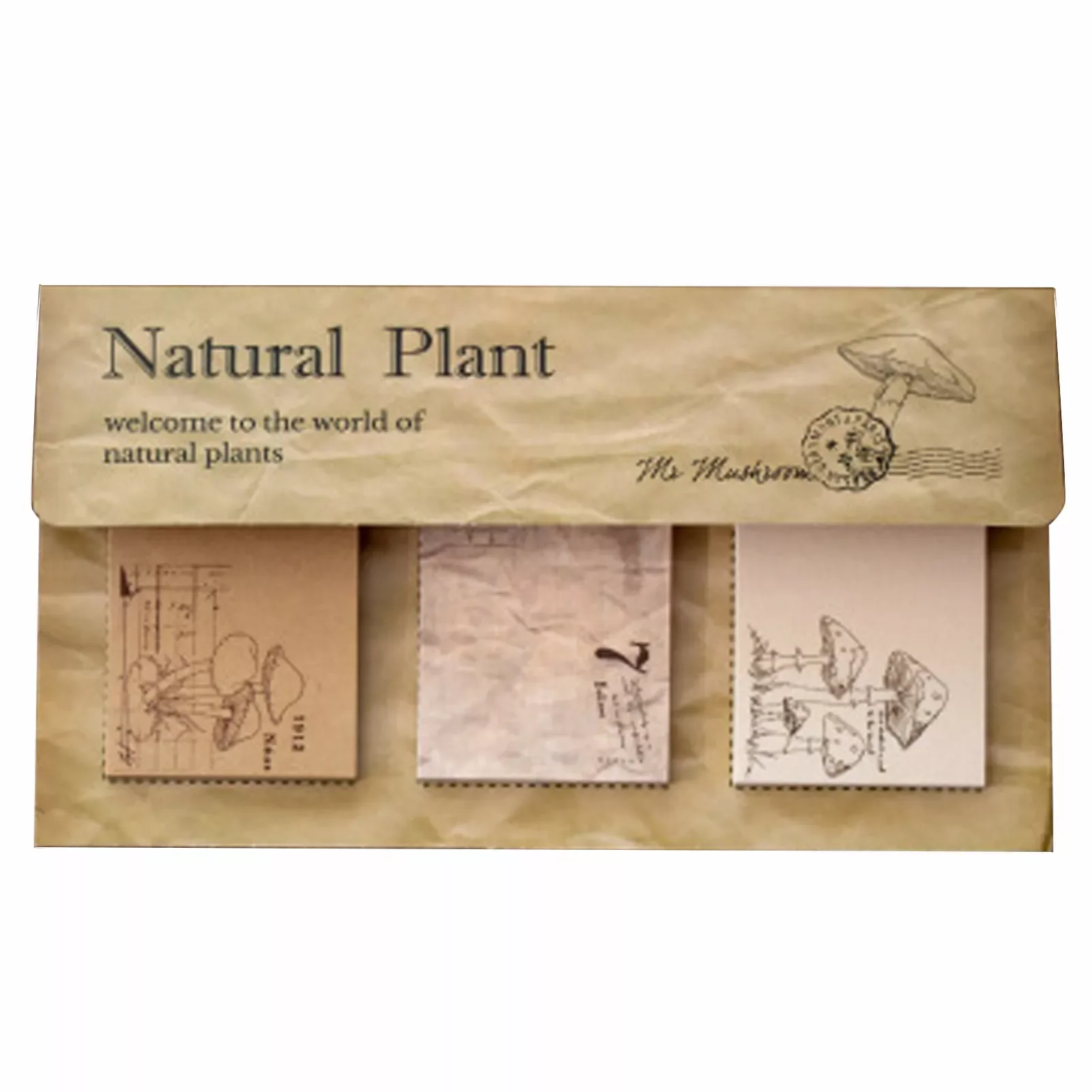 

60pcs/set Diary Planner Note Pad Vintage Sticker Sheet Gift Plants Memo Writing Scrapbooking Stationery Student Decal DIY