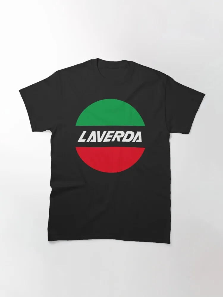 Классическая футболка Laverda с логотипом мотоцикла для DUCATI Suzuki Gilera Харрис SYM YMHAHA Boxer