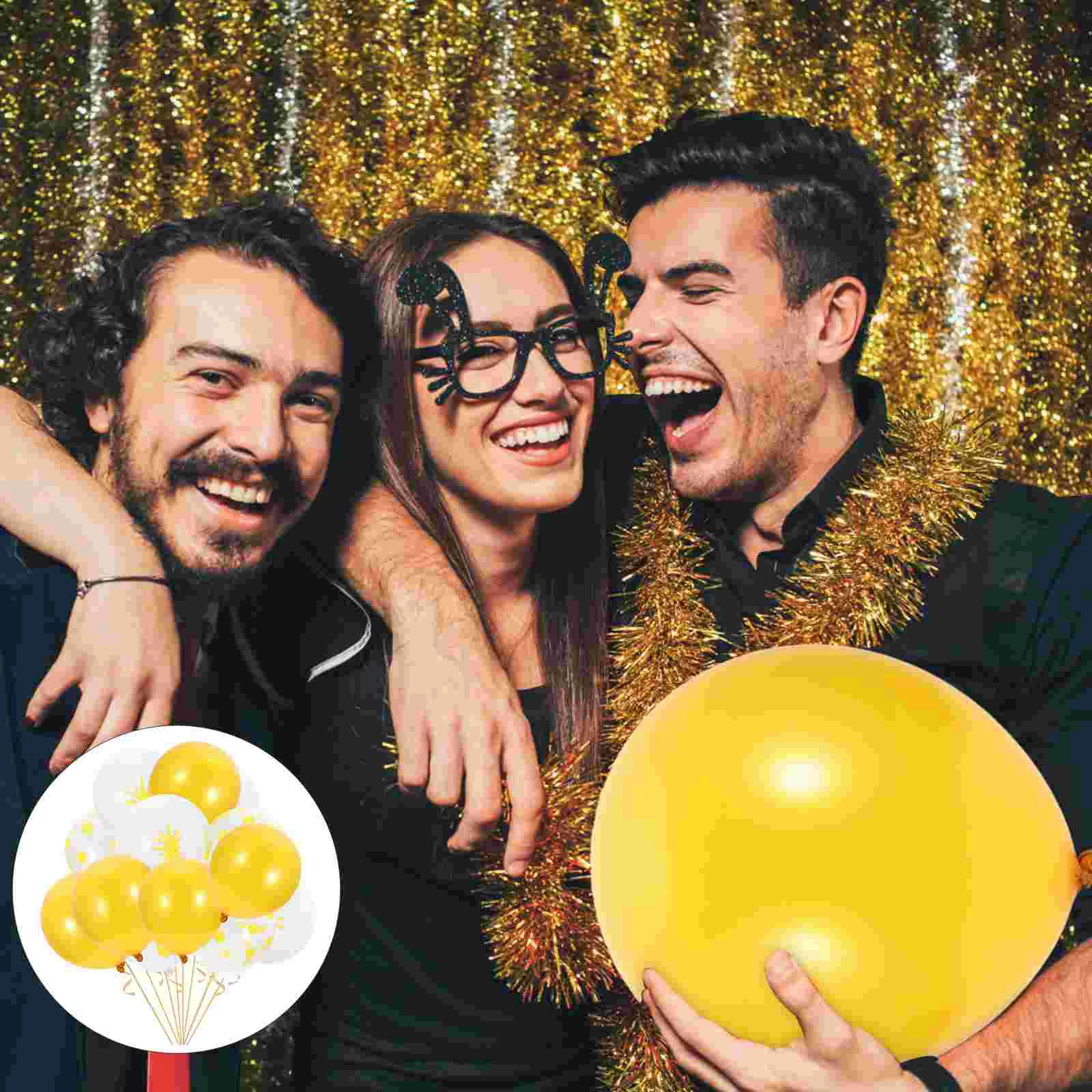 

15Pcs Creative Balloons Summer Party Latex Balloons Hawaii Style Balloons