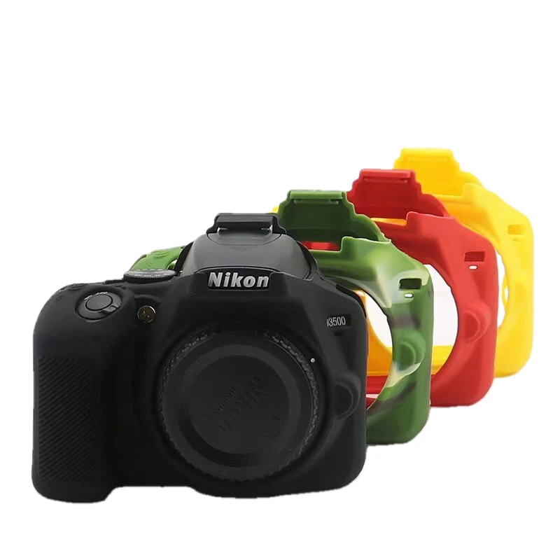 Красивый мягкий силиконовый резиновый чехол для камеры DSLR защитный Nikon D850 D5300 D610
