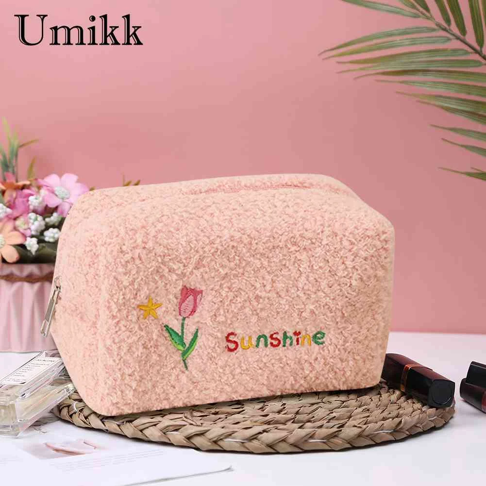 

Плюшевая косметичка, портативный Карандаш на молнии, однотонный канцелярский Органайзер, серия конфетных цветов, подушка, милая сумка для ж...