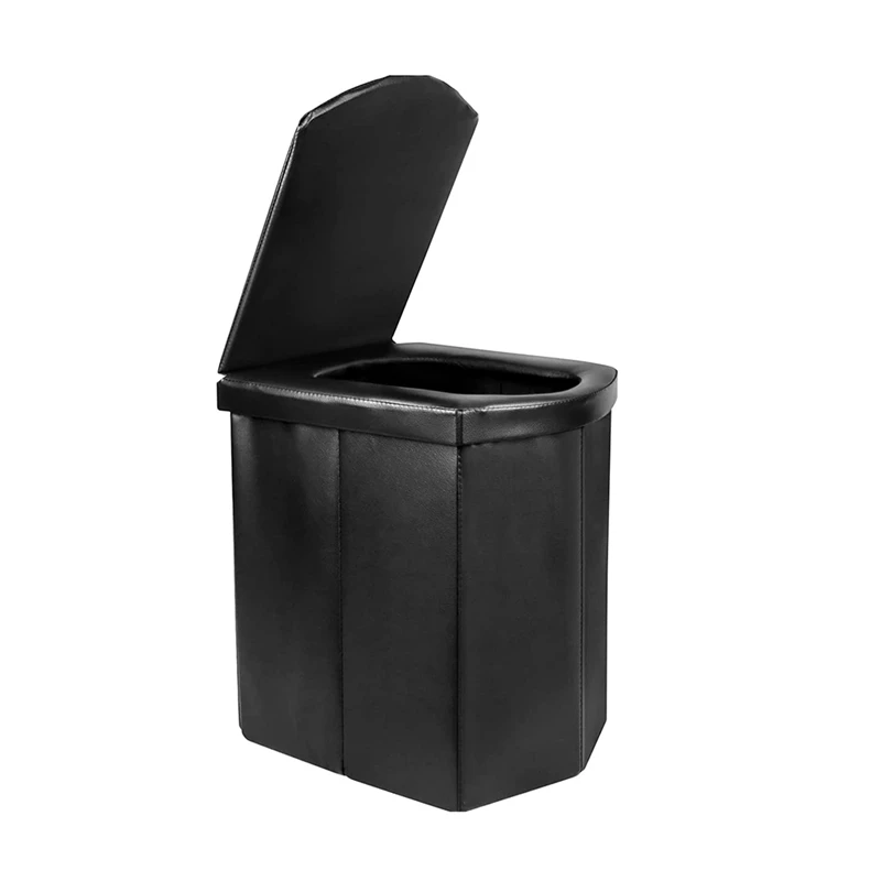 

1Set Upgrade Toilet Portable Folding Toilet With Lid Compact Camping Toilet For Camping