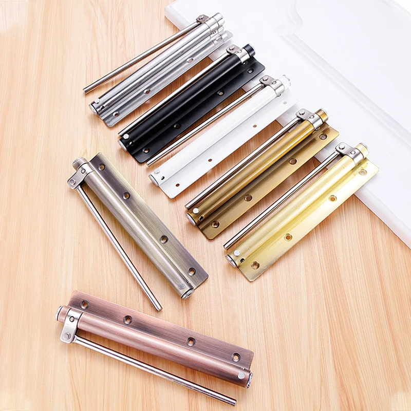

1Set Adjustable Door Closer Aluminum Alloy Automatic Door Spring Closer Soft Close Fire-proof Door Heavy Duty Door Hardware