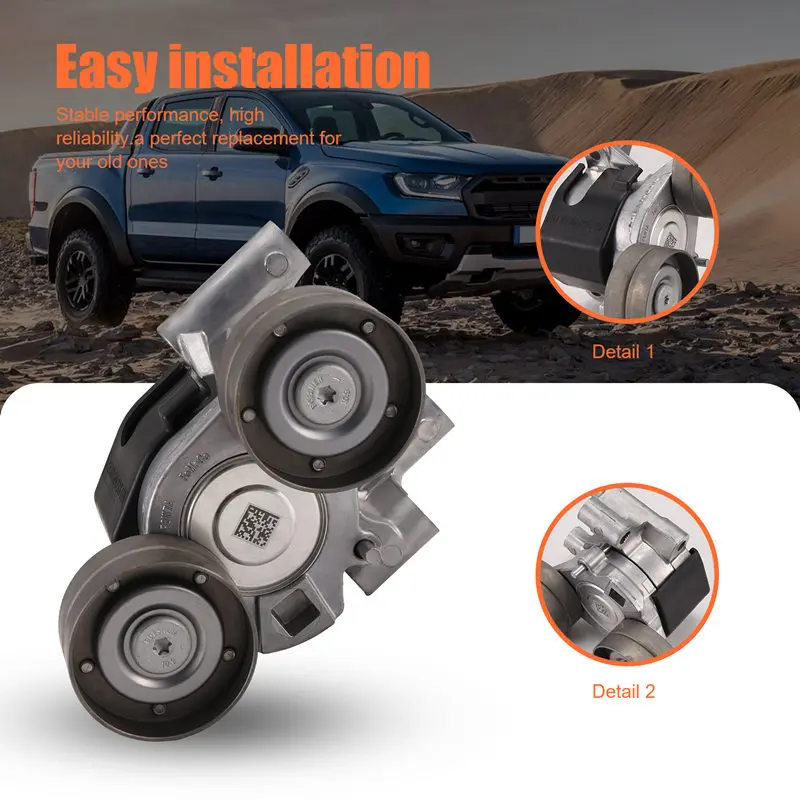 Натяжитель ремня и шкивы для Ford PX &amp MKII Ranger 2 3 Drive Mazda BT-50 1766642