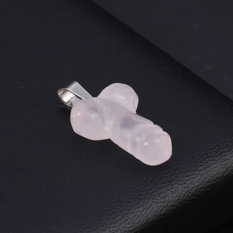 Мультяшный подвеска опал роза