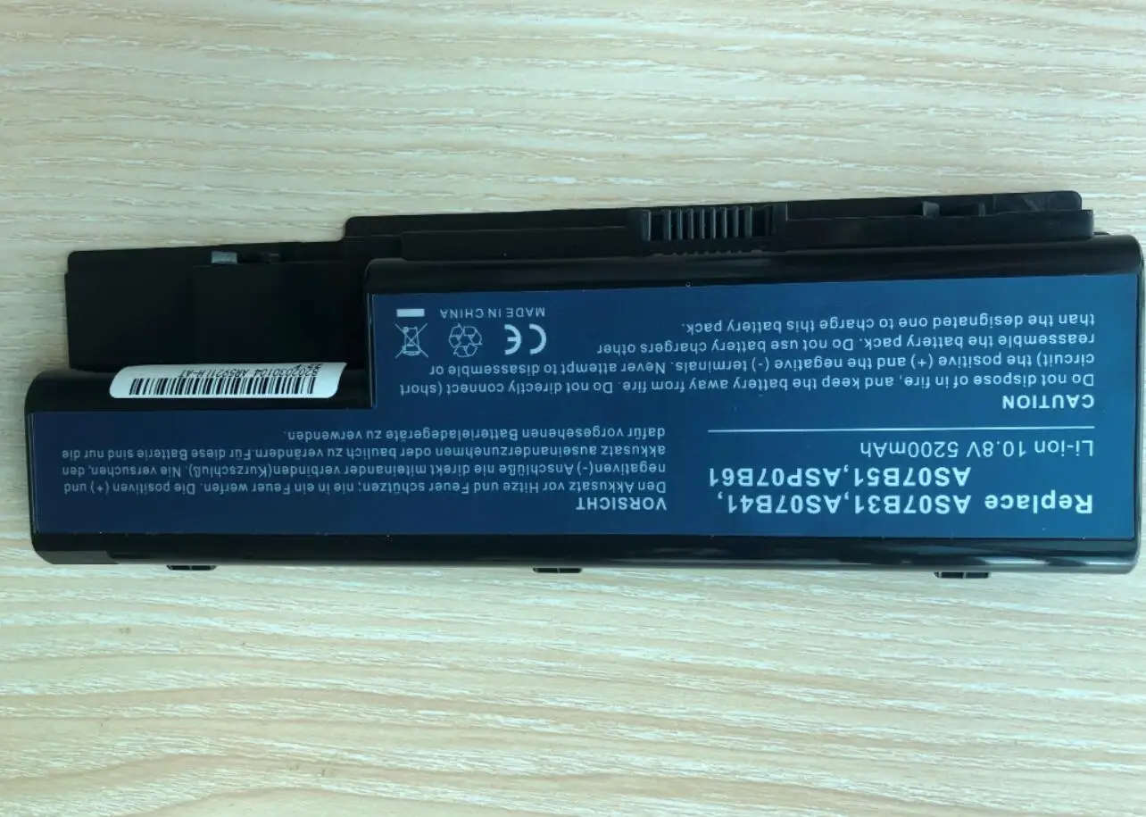 Аккумулятор as07b71 для Acer Aspire 5230 5235 5310 5315 5330 5520 5530 7740G AS07B72 AS07B42 AS07B31 AS07B41 AS07B51 AS07B61 AS07B71 -
