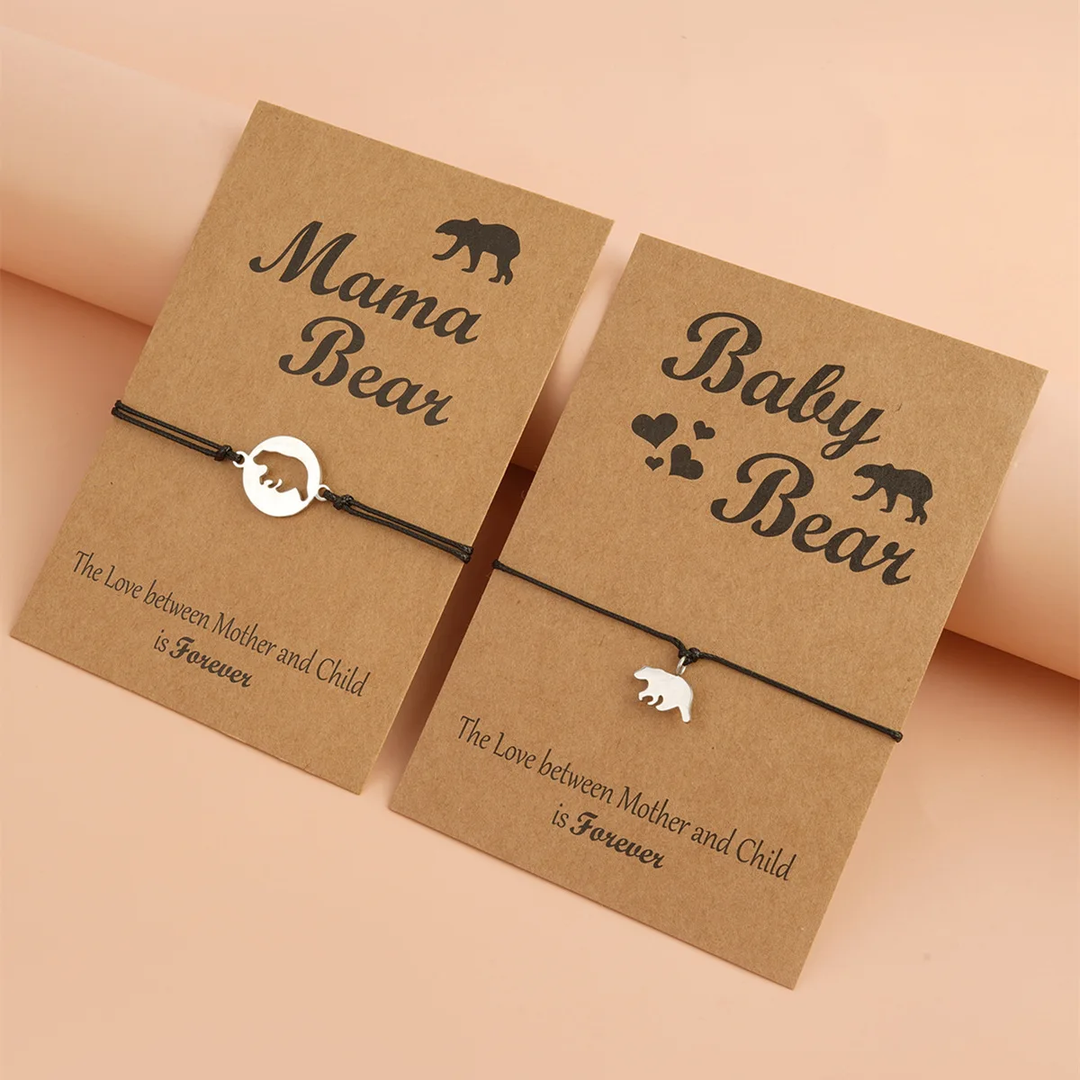 

Mama Bear Bracelet - Mama Bear Jewelry - Mother's Day Present gifts for new moms - gifts for mom - Baby Shower Gift - wish