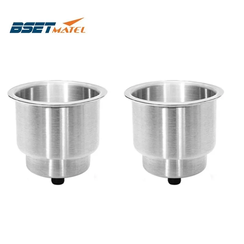 

Stainless Steel 304 Cup Drink Holder Can Bottle Holder Stand Mount Support Car Marine Boat Truck RV Fishing Box