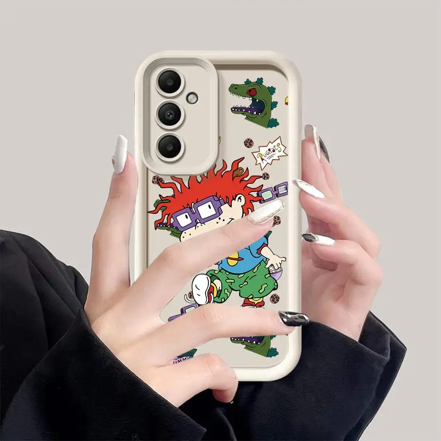R-cFunny Phone Case for Galaxy A15 A72 A52 4G 5G A25 A35 A55 A51 A73 A52s A53 A54 A71 Cover