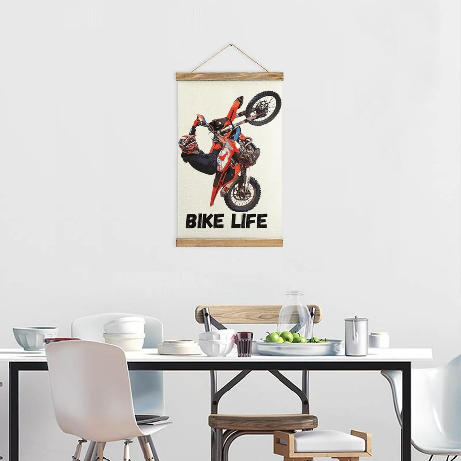 Графическое полотно велосипедной жизни подвесная картина графический крутой