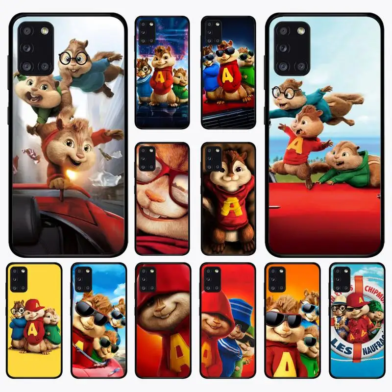 

Disney Alvin and the Chipmunks Phone Case for Samsung A51 01 50 71 21S 70 10 31 40 30 20E 11 A7 2018